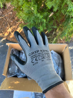 GripKing Gloves Crinkle coated -120 Pairs Carton