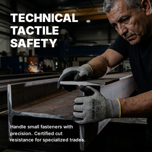 Cut Resistant 5 Work Gloves- 12 pairs