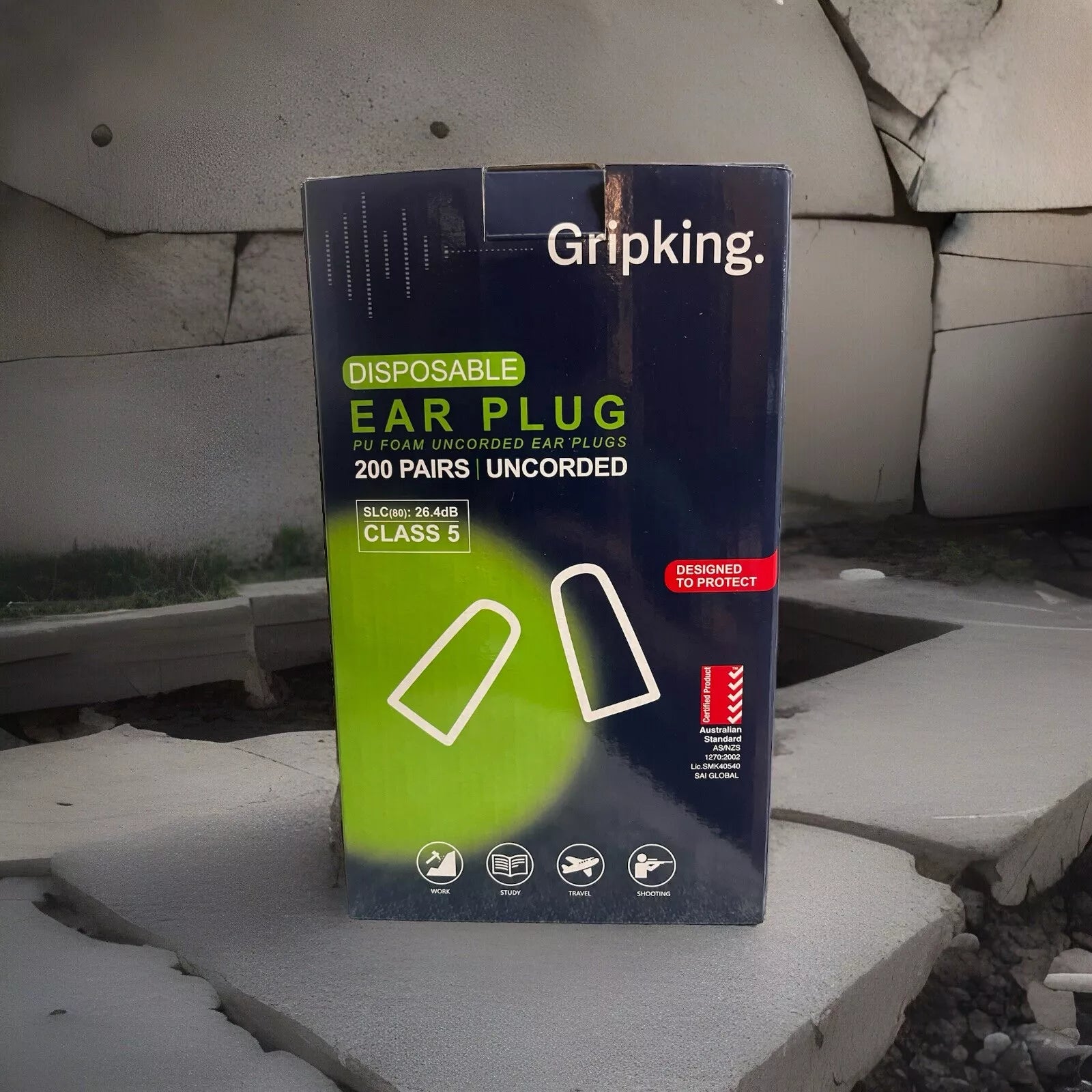 DISPOSABLE EAR PLUGS- 200 pairs