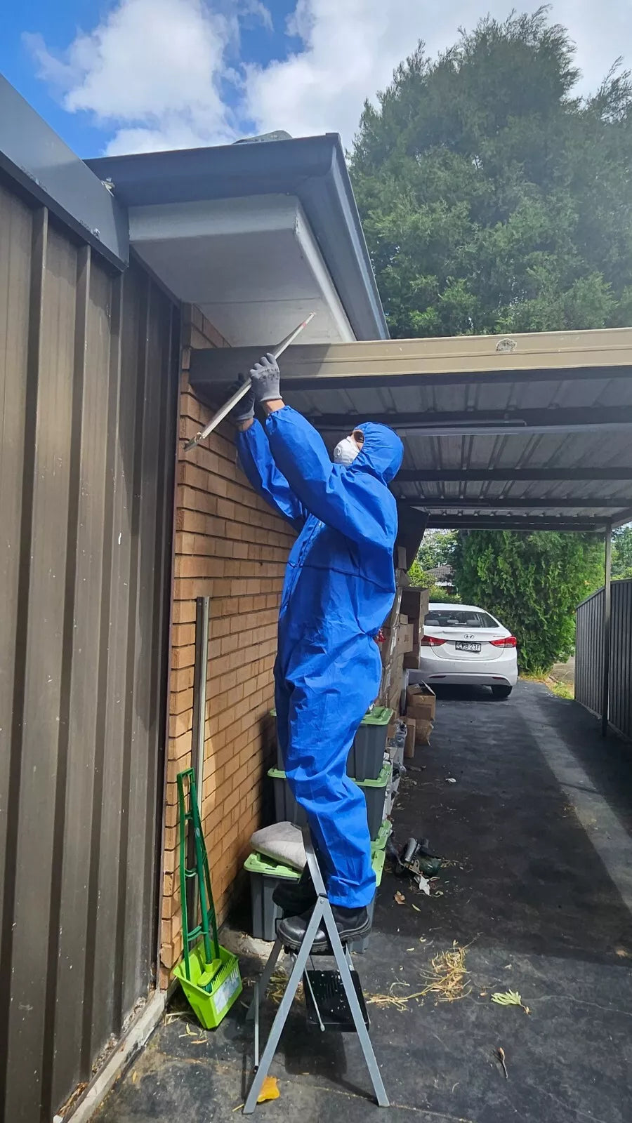 Disposable Coverall Suit Hazmat Asbestos- 10 pcs